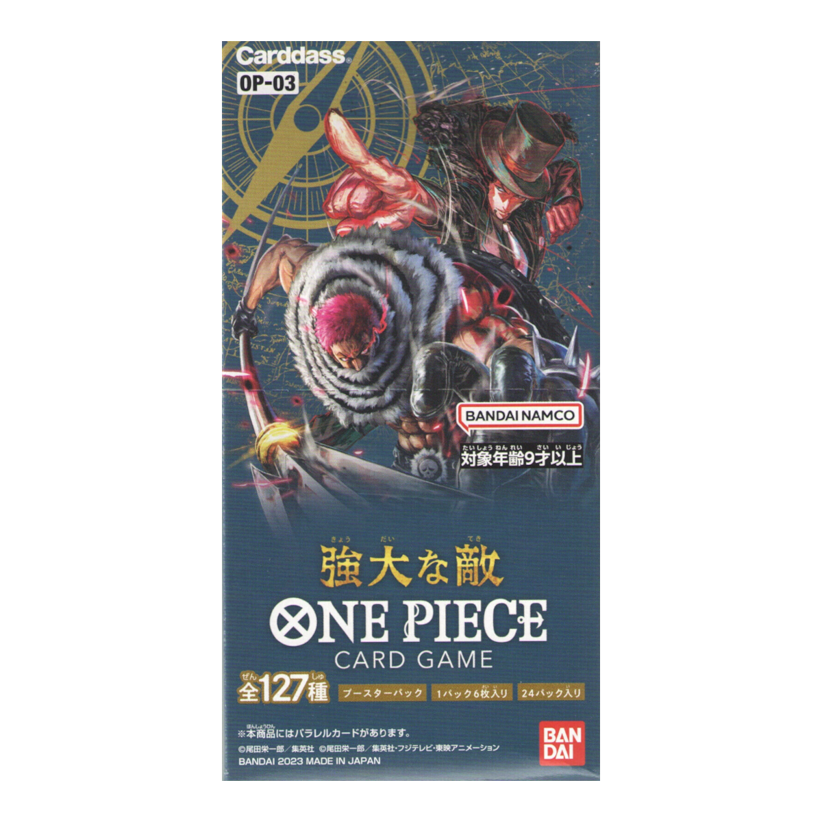 [JP] One Piece OP-03 Booster Box Pillars Of Strength - Japanese Trading Card Game OP03
