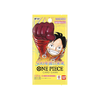 [JP] One Piece OP-07 Booster Box 500 Years In The Future - Japanese Trading Card Game OP07