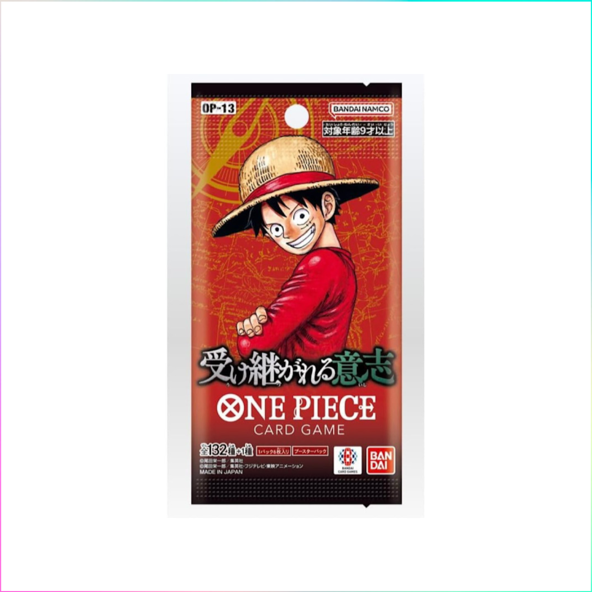 [JP] One Piece OP-13 Inherited Will Booster Box - Japanese - Trading Card Game OP13