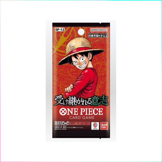 [JP] One Piece OP-13 Inherited Will Booster Box - Japanese - Trading Card Game OP13