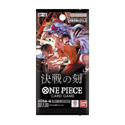 [JP] One Piece OP-16 The Time Of Battle - Japanese - Trading Card Game OP16