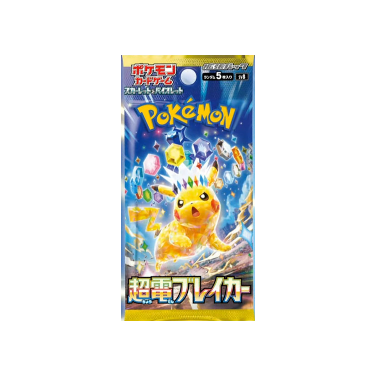 electric breaker pokemon scarlet & violet tcg japanese booster box Super Electric Breaker Japanese Pokemon Booster Box