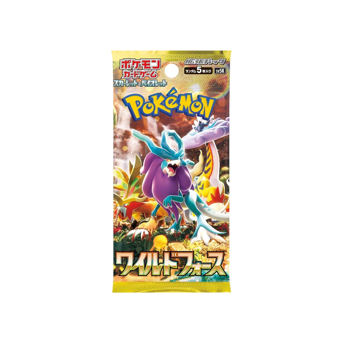 [JP] Pokemon Wild Force SV5K Booster Box - Scarlet & Violet Series - Japanese