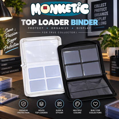 Monketic Top Loader Zip Binder - Special Edition