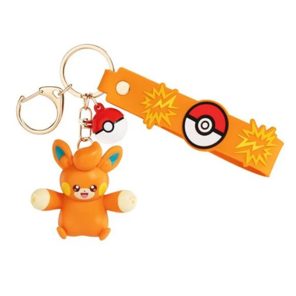 [CN] FUNISM Pokémon Vinyl Keychain Wrist Strap - Simplified Chinese
