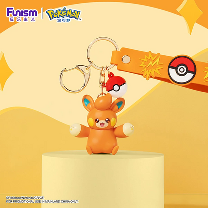 [CN] FUNISM Pokémon Vinyl Keychain Wrist Strap - Simplified Chinese