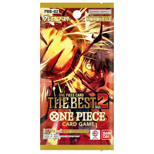 [JP] One Piece PRB-02 THE BEST V2 Premium Booster Box - Japanese Trading Card Game - PRB02