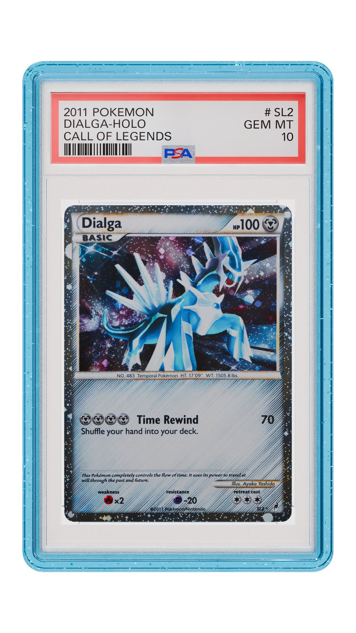 GradedGuard Blue Glitter Limited Edition Protector Case - PSA