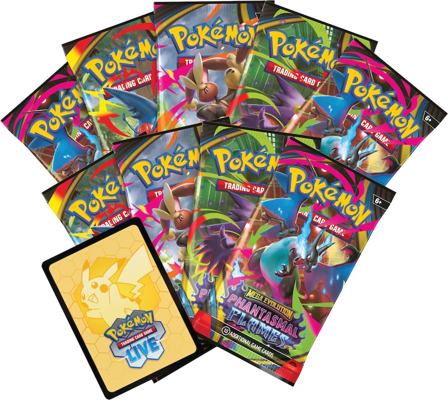 pokemon phantasmal flames booster box pre order Pokemon Mega: Phantasmal Flames Elite Trainer Box