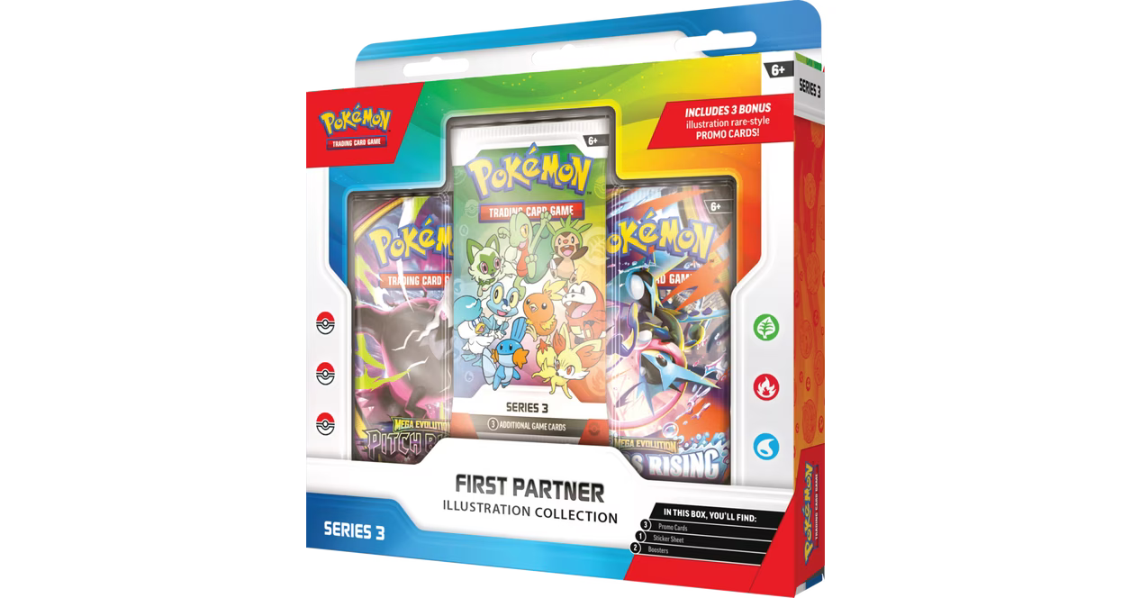 [EN] Pokémon First Partner Illustration Collection 2026 - Series 3 - English