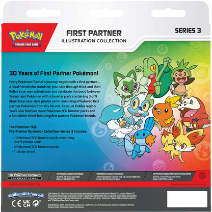 [EN] Pokémon First Partner Illustration Collection 2026 - Series 3 - English