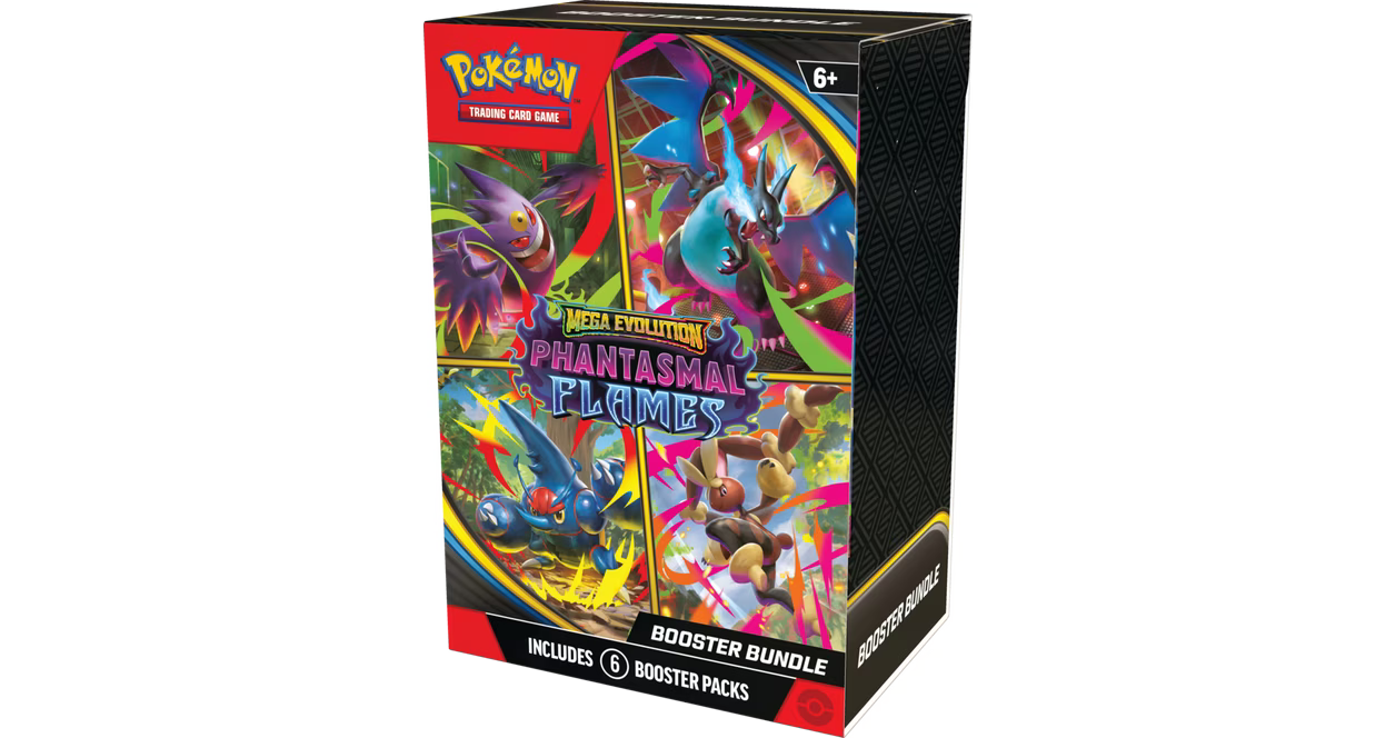 [EN] Pokémon Phantasmal Flames ME02 Booster Bundle - Mega Series - English