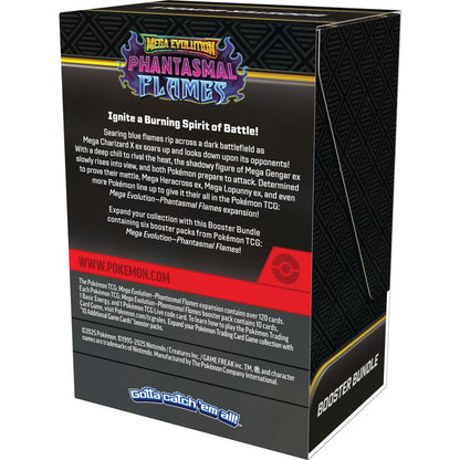 [EN] Pokémon Phantasmal Flames ME02 Booster Bundle - Mega Series - English