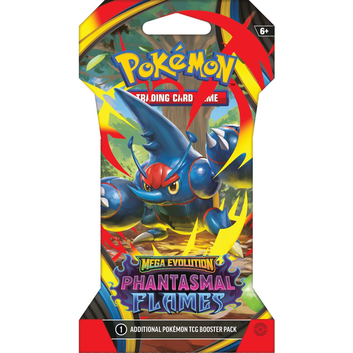 [EN] Pokémon Phantasmal Flames ME02 Sleeved Booster Pack - Mega Series - English