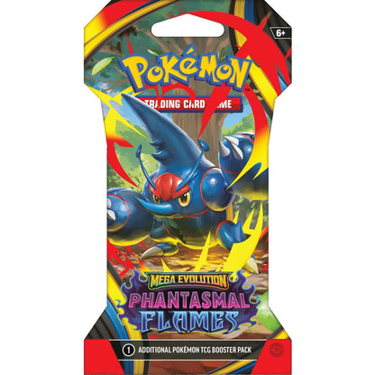 [EN] Pokémon Phantasmal Flames ME02 Sleeved Booster Pack - Mega Series - English