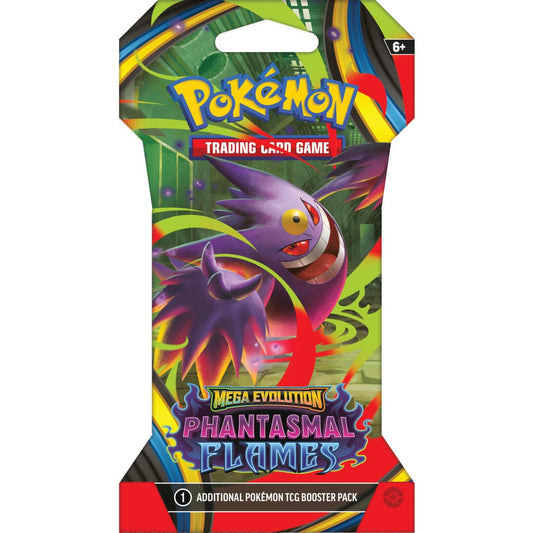 [EN] Pokémon Phantasmal Flames ME02 Sleeved Booster Pack - Mega Series - English