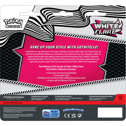 [EN] Pokémon White Flare SV10.5 Tech Sticker Collection - Scarlet & Violet Series - English