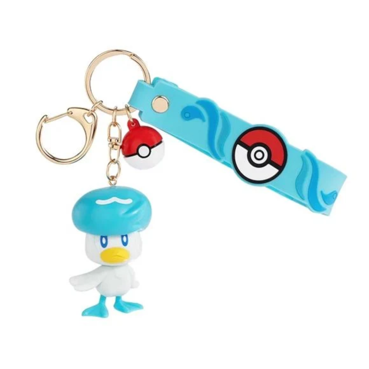 [CN] FUNISM Pokémon Vinyl Keychain Wrist Strap - Simplified Chinese