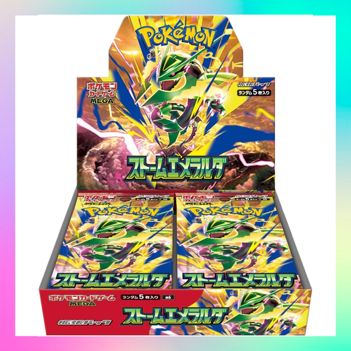 [JP] Pokémon Storm Emeralda M6 Booster Box - Mega Series - Japanese