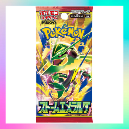 [JP] Pokémon Storm Emeralda M6 Booster Box - Mega Series - Japanese