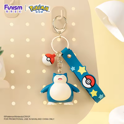[CN] FUNISM Pokémon Vinyl Keychain Wrist Strap - Simplified Chinese