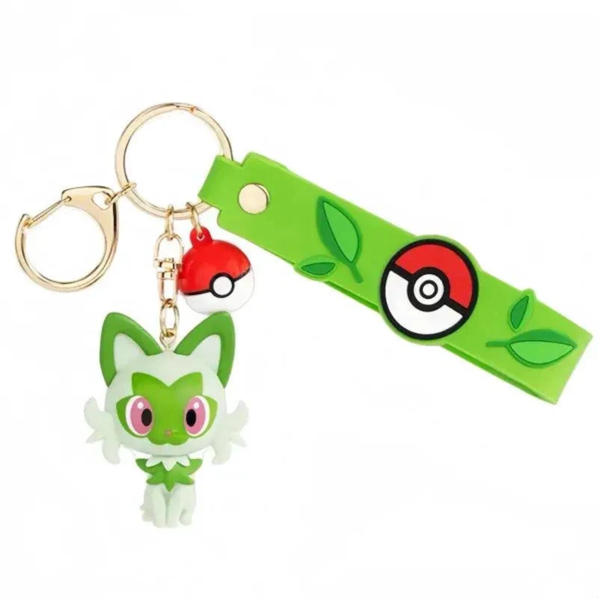 [CN] FUNISM Pokémon Vinyl Keychain Wrist Strap - Simplified Chinese