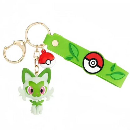[CN] FUNISM Pokémon Vinyl Keychain Wrist Strap - Simplified Chinese