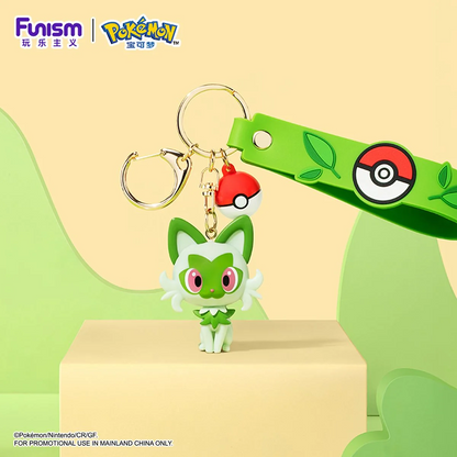 [CN] FUNISM Pokémon Vinyl Keychain Wrist Strap - Simplified Chinese