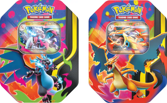 [EN] Pokémon Mega Charizard Tin - Mega Series - English
