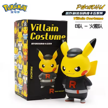 [CN] Pokémon Villain Costume Pikachu Figurine - Simplified Chinese
