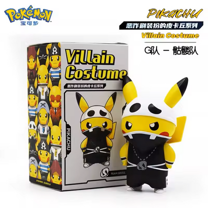 [CN] Pokémon Villain Costume Pikachu Figurine - Simplified Chinese