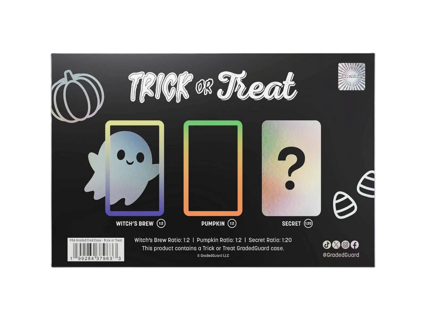GradedGuard Trick Or Treat Limited Edition Case - PSA