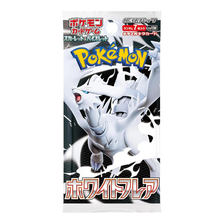 JP] Pokemon White Flare REGULAR SV11W Booster Box - Scarlet