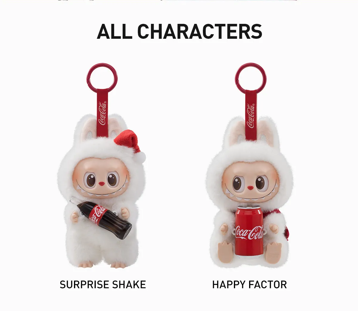 THE MONSTERS - Labubu * Coca-Cola Pendant (Blind Box)