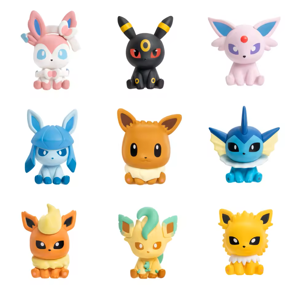 [CN] FUNISM Pokémon Palmsize Wonders VOL 2 - Eeveelutions - Simplified Chinese