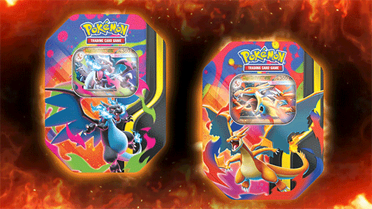 [EN] Pokémon Mega Charizard Tin - Mega Series - English